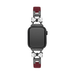Load image into Gallery viewer, Luxury Leather Apple Watch Bands for Women
