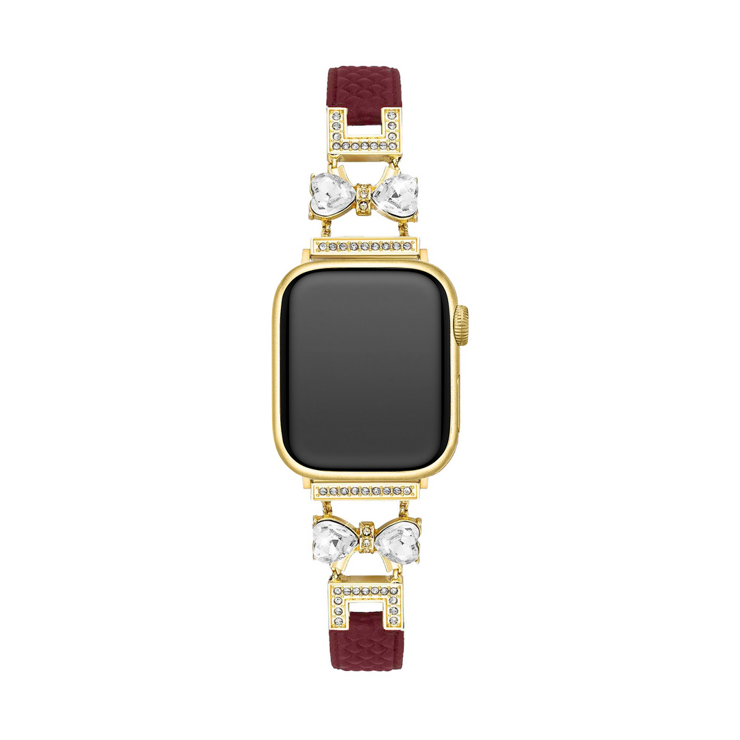 Luxury Leather Apple Watch Bands for Women