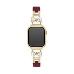 Load image into Gallery viewer, Luxury Leather Apple Watch Bands for Women
