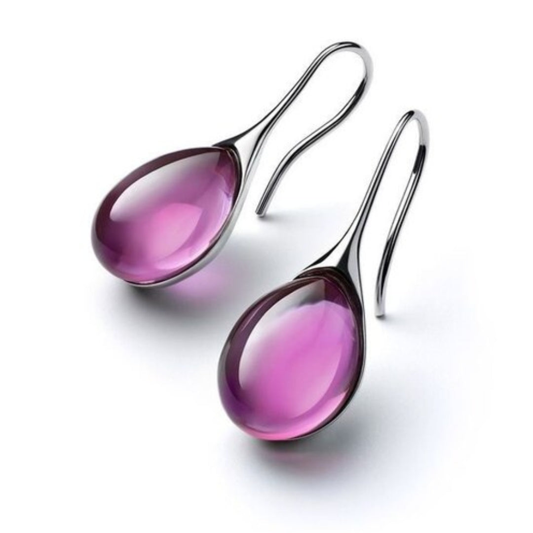 Bohemian Crystal Drop Earrings