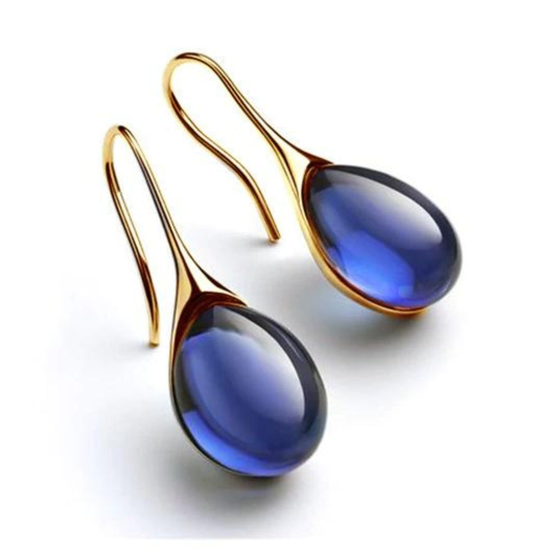 Bohemian Crystal Drop Earrings