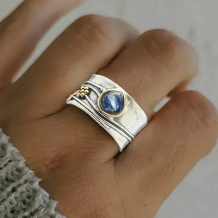 Bold Gemstone Bohemian Ring