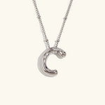 Load image into Gallery viewer, Balloon Gold Initial Necklace
