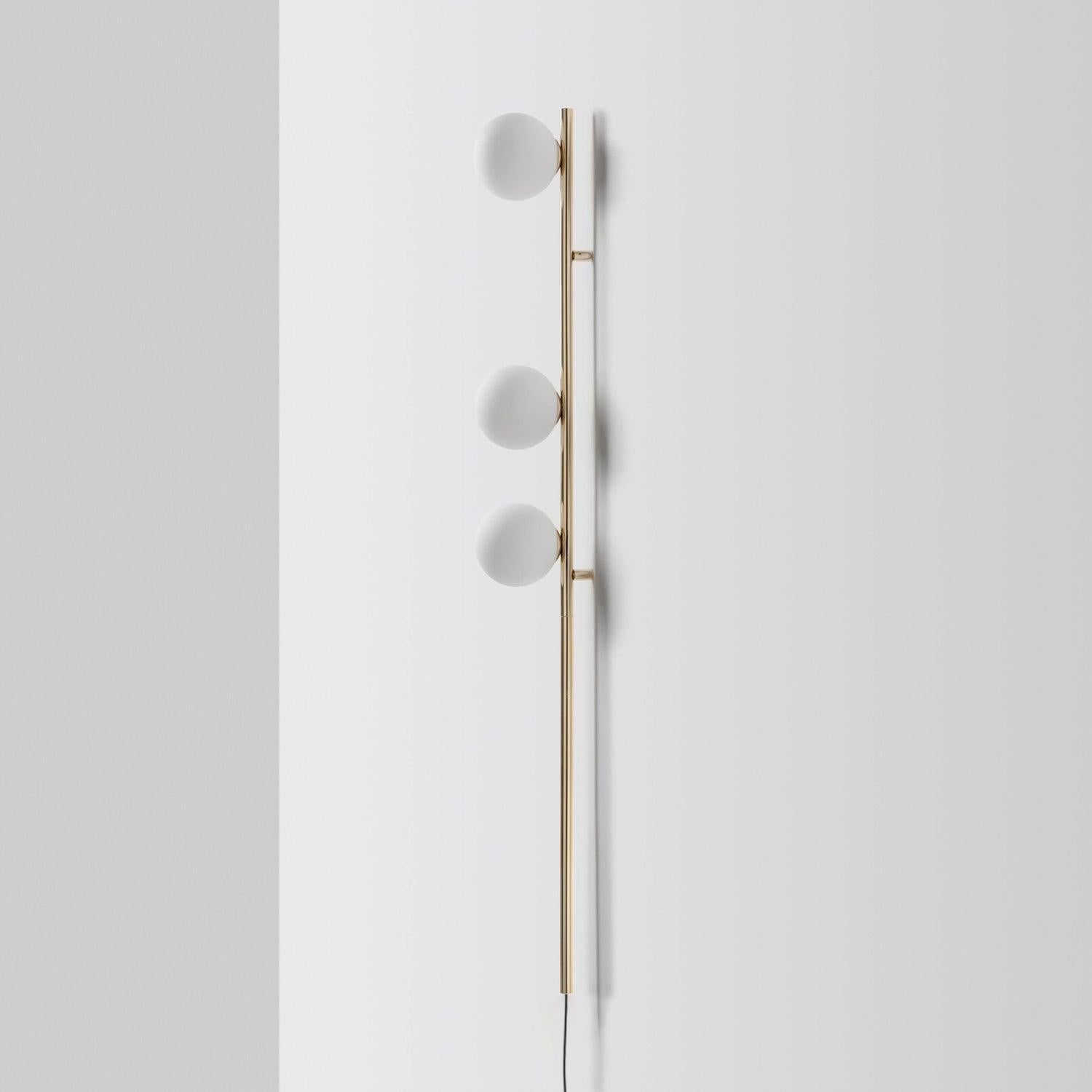 Spherical Glass Nordic Inspired Wall Light