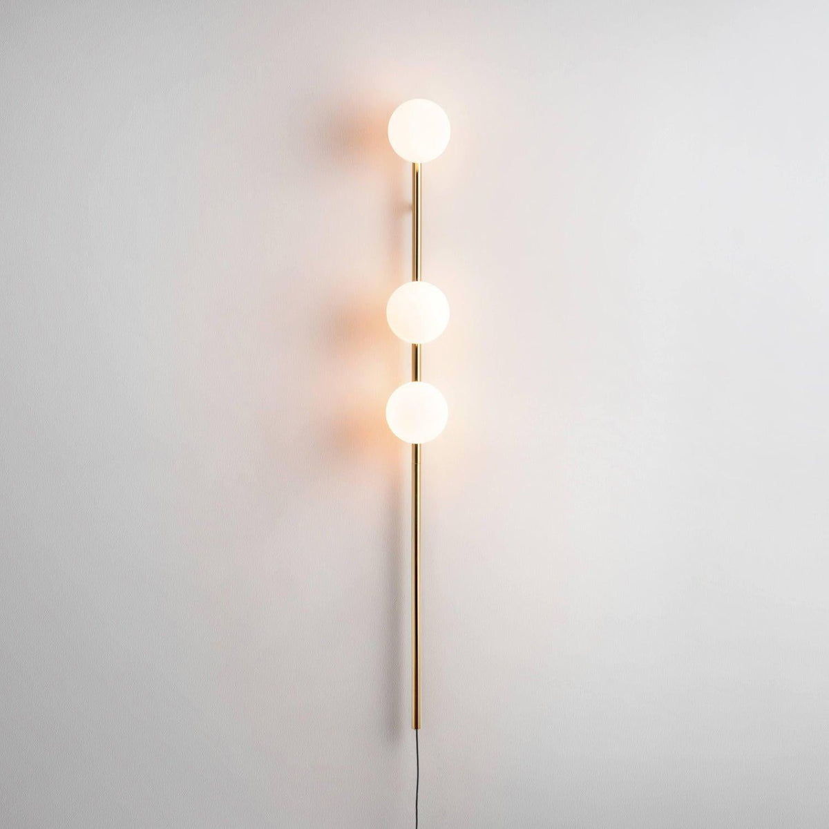 Spherical Glass Nordic Inspired Wall Light