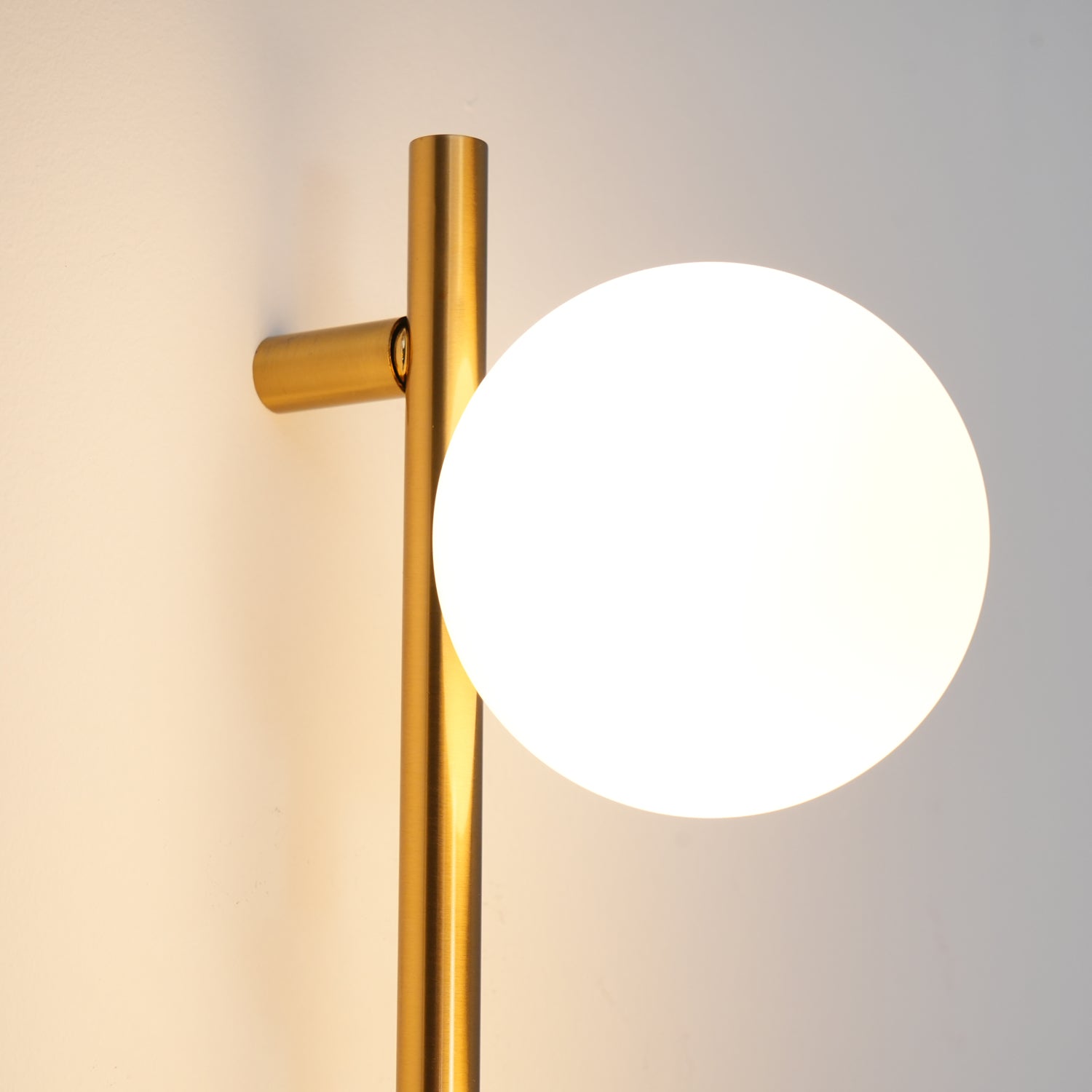 Spherical Glass Nordic Inspired Wall Light