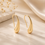 Load image into Gallery viewer, Sparkling Vintage Drop Earrings in Gold
