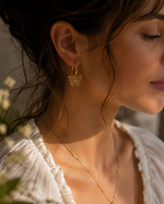 Load image into Gallery viewer, Butterfly Earrings Hollow Butterfly Dangle
