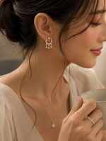 Load image into Gallery viewer, Jewel Midnight Sparkling Earrings
