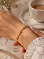 Load image into Gallery viewer, Classy Diamond Hex Bangle Bracelet
