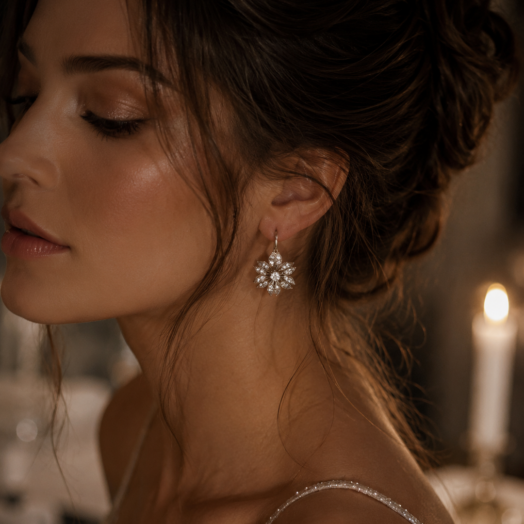 Classic Crystal Vintage Earrings