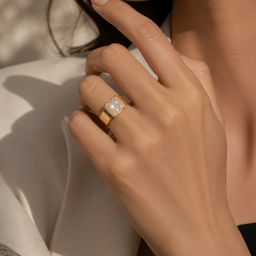 Dainty Vintage Statement Ring