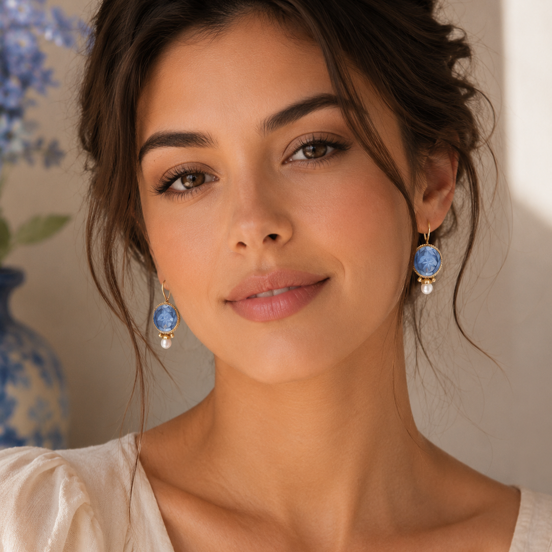 Romantic Pearl Drop Earrings