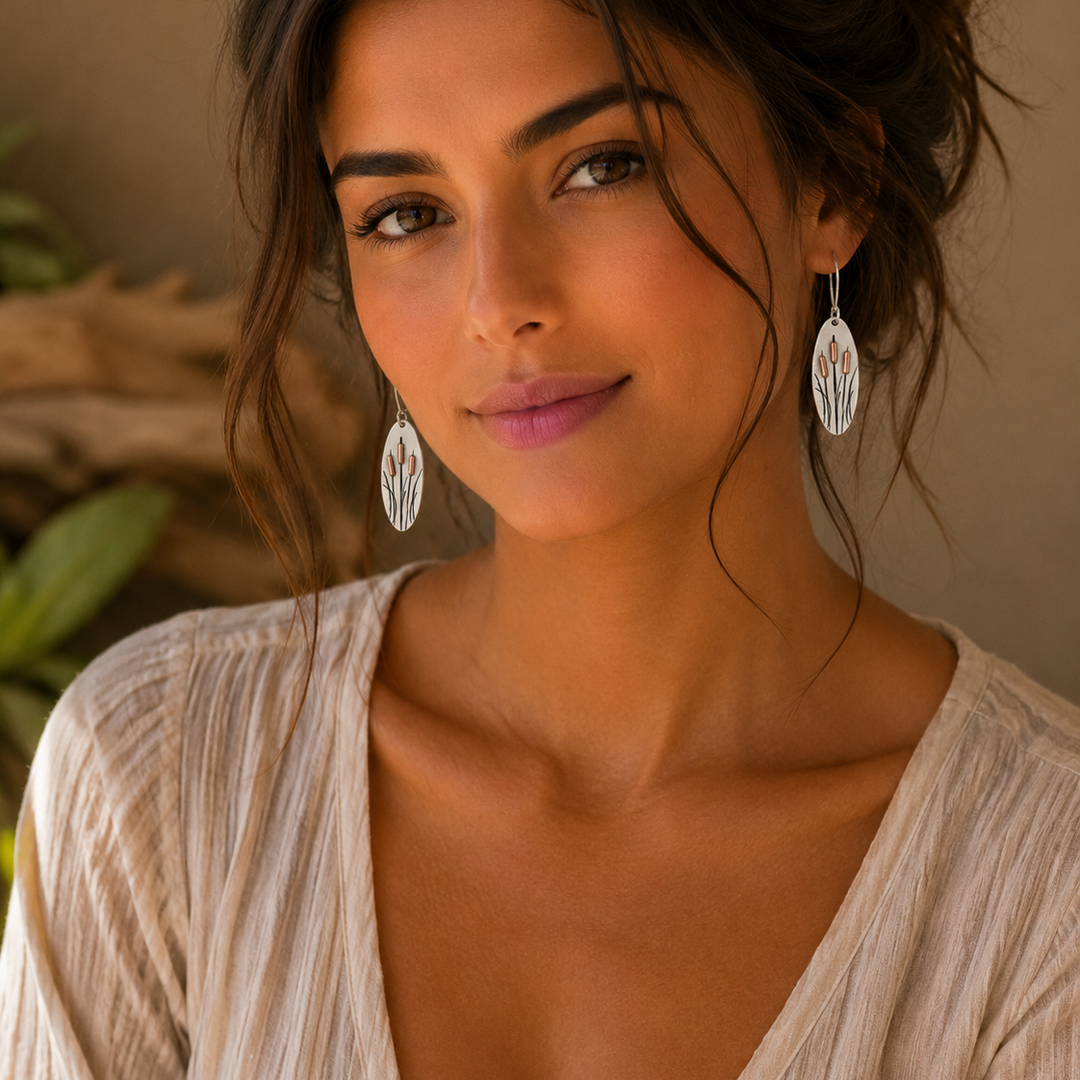 Elegant Drop Jewellery in Silver