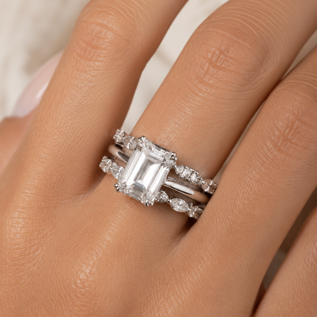 Romantic Vintage Statement Ring in Silver
