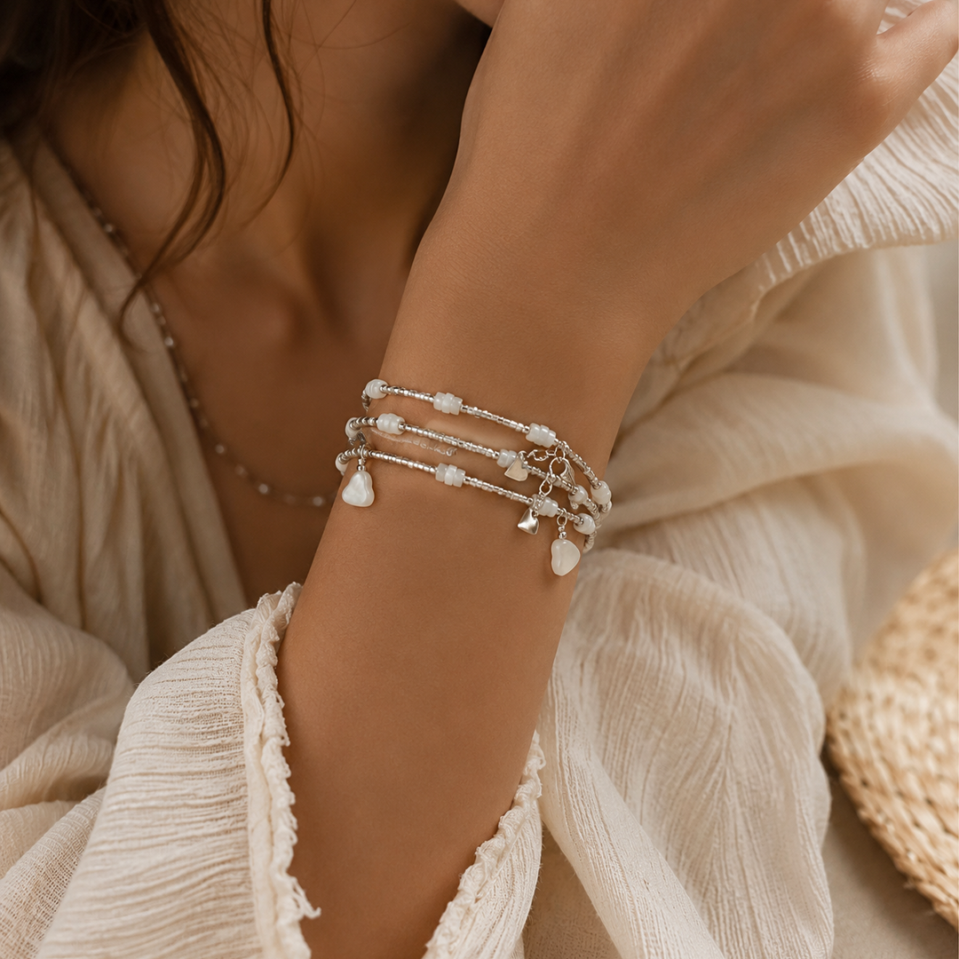 Elegant Pearl Vintage Bracelet