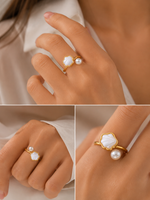 Load image into Gallery viewer, Dainty Diamond Adjustable Ring Stacks
