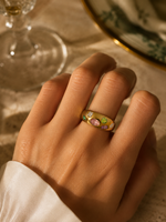Load image into Gallery viewer, Chunky Gem Mine Ring
