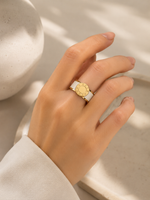 Load image into Gallery viewer, Classy Roman Numeral Bangle Bracelet and Rings
