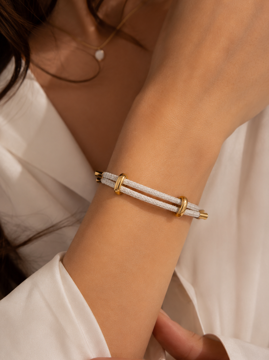 Classy Adjustable Rope Bracelets