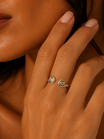 Load image into Gallery viewer, Adjustable Open Spiral Ring
