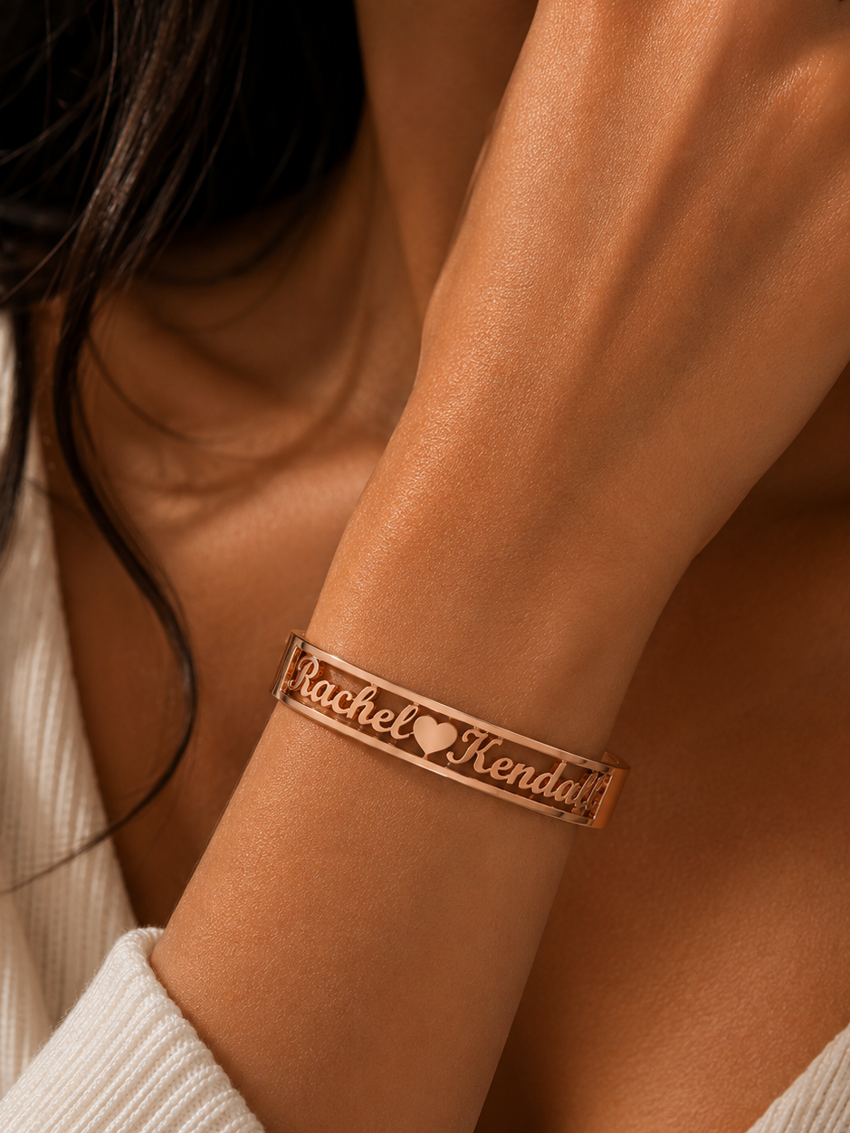Custom Bracelet Personalised Bangle