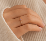 Load image into Gallery viewer, Dainty Treasure Birthstone Ring
