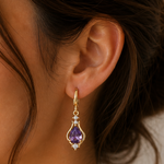 Load image into Gallery viewer, Kate Rainbow Heart Earrings
