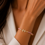 Load image into Gallery viewer, Adjustable Diamond Zodiac Sign Bracelet
