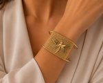 Load image into Gallery viewer, Bold Boho Wide Opening Cuff Bracelet
