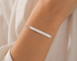 Load image into Gallery viewer, Dainty Thin Engraving Bracelet
