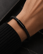 Load image into Gallery viewer, Magnetic Leather Couples Bracelets Set
