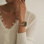 Load image into Gallery viewer, Dazzling Copper Beaded Apple Watch Bands for Women
