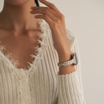 Load image into Gallery viewer, Classic Metal Braided Apple Watch Bands for Women
