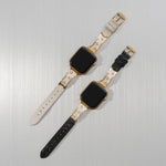 Load image into Gallery viewer, Minimalist Leather Apple Watch Bands for Women
