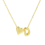 Load image into Gallery viewer, Elegant Statement Love Letter Initial Necklace
