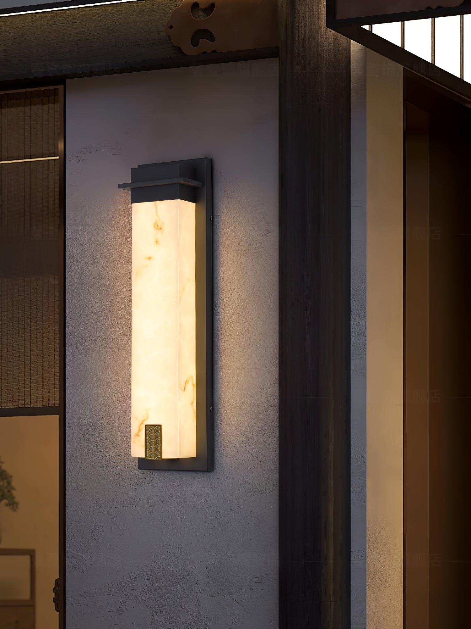 Rectangular Aluminum Contemporary Wall Light