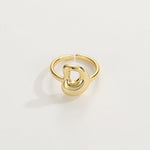 Load image into Gallery viewer, Cute Bubble Letter Initial Ring
