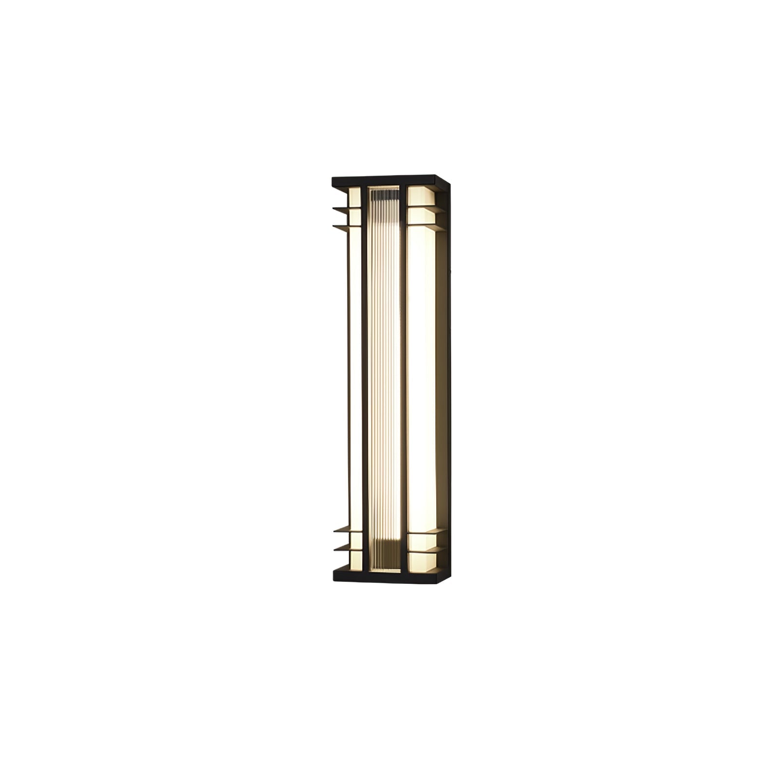 Vertical Stainless Steel Contemporary Wall Light