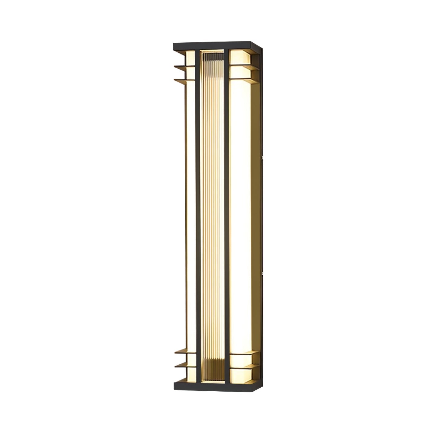 Vertical Stainless Steel Contemporary Wall Light
