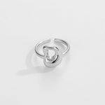 Load image into Gallery viewer, Cute Bubble Letter Initial Ring
