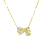 Load image into Gallery viewer, Elegant Statement Love Letter Initial Necklace
