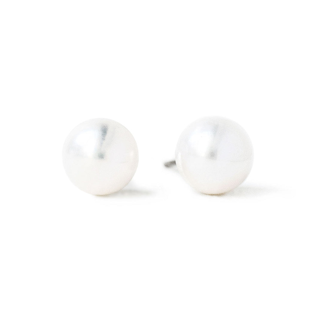 Aiko Pearl Stud Earrings