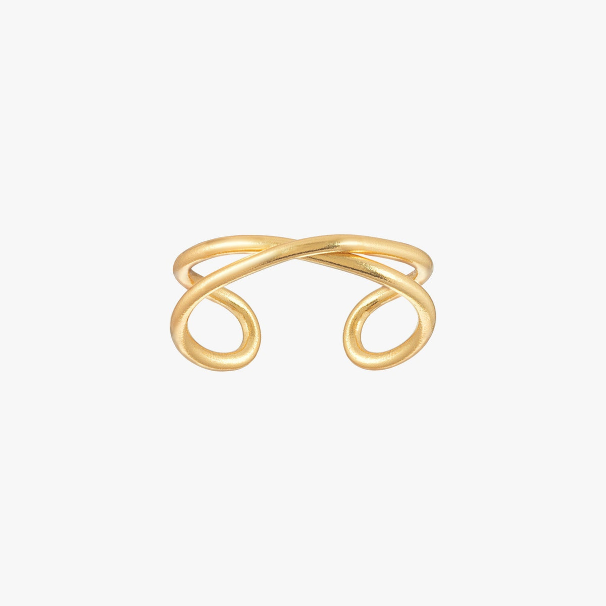 Hanan criss cross ear cuff