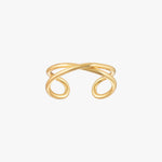 Load image into Gallery viewer, Hanan Criss Cross Ear Cuff
