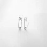 Load image into Gallery viewer, Eden Small Safety Pin Earrings
