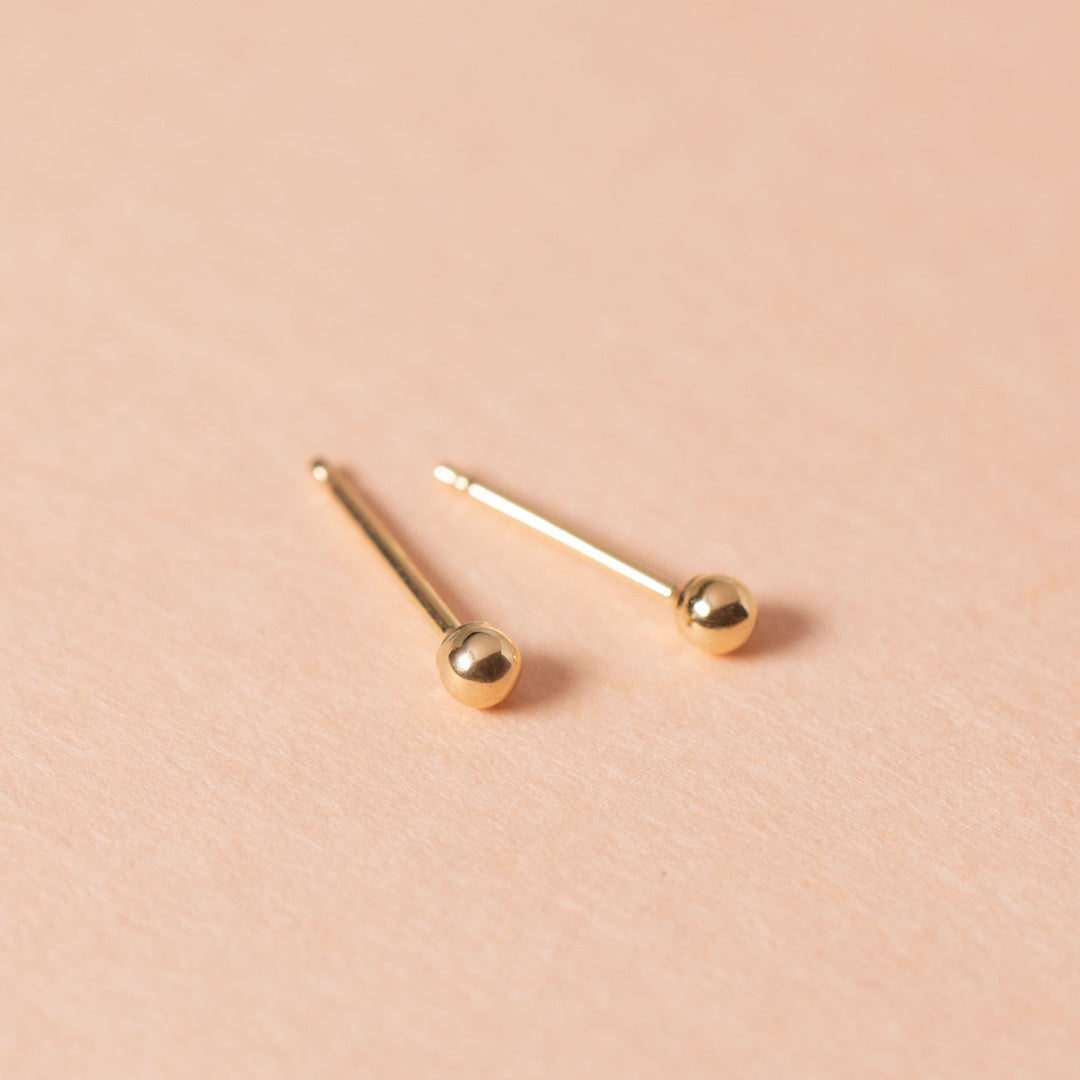 Marcia Tiny Ball Stud Earrings