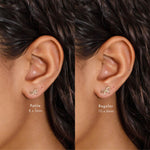 Load image into Gallery viewer, Harper Bow Stud Earrings
