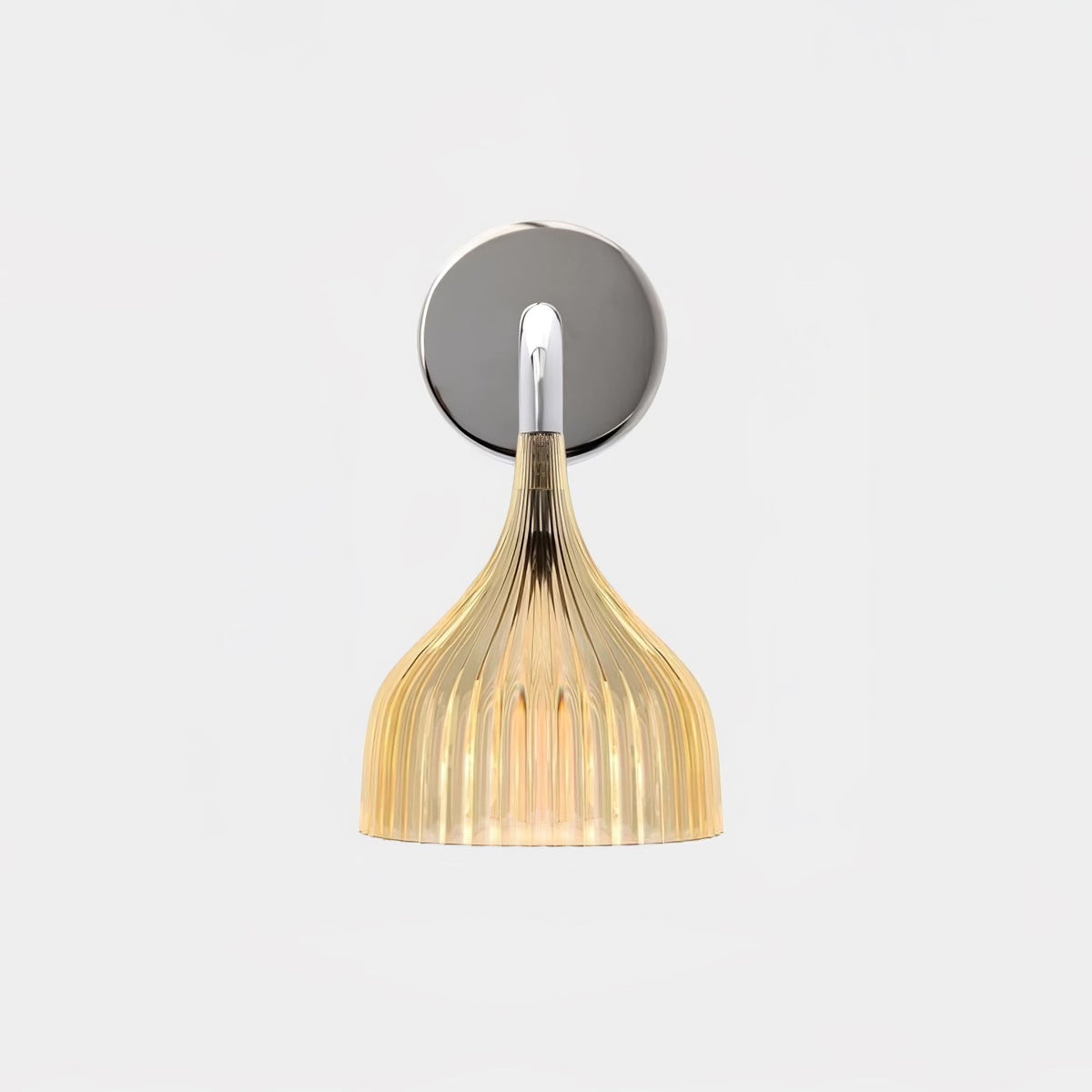 Handcrafted Brushed Metal Minimalist Wall Lamp