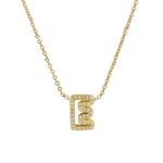 Load image into Gallery viewer, Dazzling Diamond Initial Necklace
